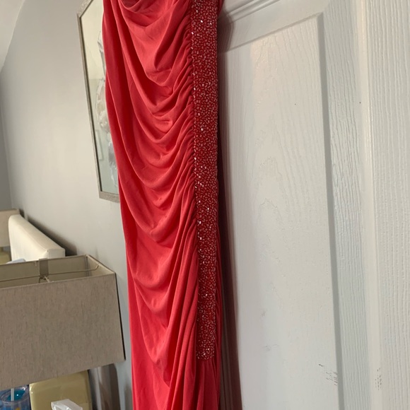 Cache Prom Dress One Shoulder - Picture 3 of 7